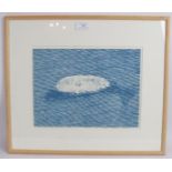 William Scott CBE RA (British, 1913-1989) - 'Fish', lithograph, unsigned, believed to be produced