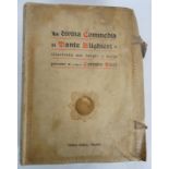 La Divina Commedia Di Dante Alighieri (The Divine Comedy), published Ulrico Hoepli, Milan 1898,