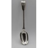 Chawner & Co. (George William Adams) A Victorian silver basting spoon, fiddle pattern, London