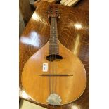 A central European wooden mandolin