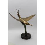 John Mulvey (1939- ) 'The Bee Eater', a limited edition bronze, 2 or 12, signed & dated 1984, raised