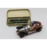 A Corgi Toys 'Chitty Chitty Bang Bang', model car, together with a 'Conway Stewart' fountain pen &