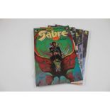 Eclipse Comics. Sabre 1982 1, 2,3,5