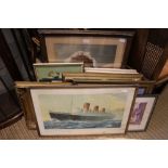 An extensive selection of decorative pictures and prints various