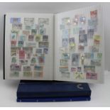 Three stockbooks, many hundreds of World Stamps