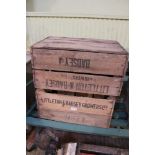 3 produce crates ( Littleton and Badsey Growers)