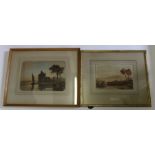 Anthony Vandyke Copley Fielding (attrib) an early 19th century watercolour