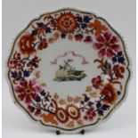 An early 19th century Worcester Flight, Barr & Barr porcelain plate.