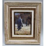 Trevor Waugh, a 20th century Arabian scene, oil, signed in pencil