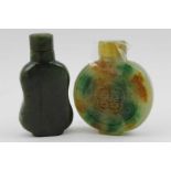 Two 20th century Chinese snuff bottles