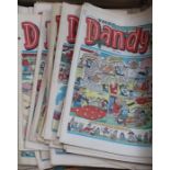 A selection of original comics, the majority "Dandy", and some "Beano" specials