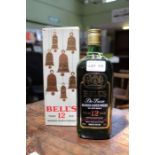 Bell's Delux 12 year old, 43 degrees proof