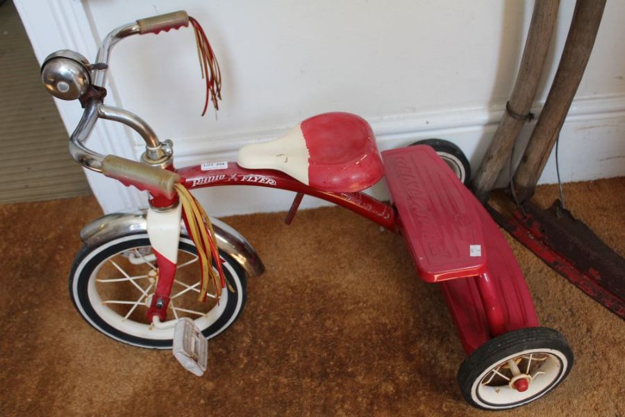 A Radio Flyer Tricycle