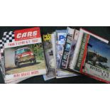 A large selection of automotive magazine ephemera