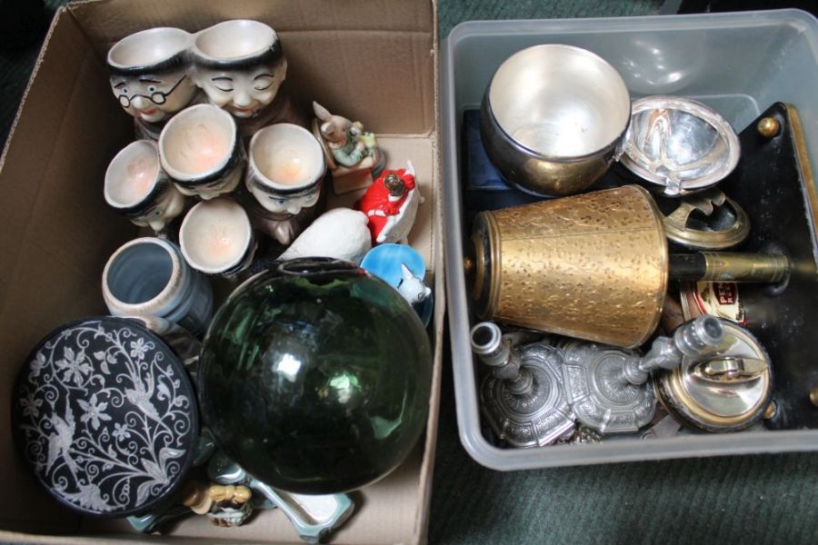 Two boxes of miscellaneous Gent's collectables