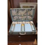 A Sirram cased picnic set for six