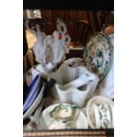 A quantity of assorted ceramic wares, to include; Mason's, Royal Crown Derby, Royal Doulton