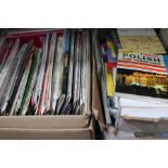 A large selection of maps & town guides, and associated printed material