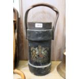 A 19th century cordite hod carrier with Royal Crest