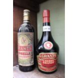 Two bottles of Grants cherry brandy one old bottling and one very old bottling