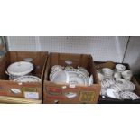 A Royal Worcester Bernina pattern tea & dinner service