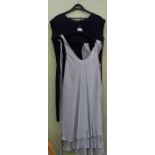 Jean Muir dress, size 10, and Italian designed dress by "Alberta Ferretti", size 10