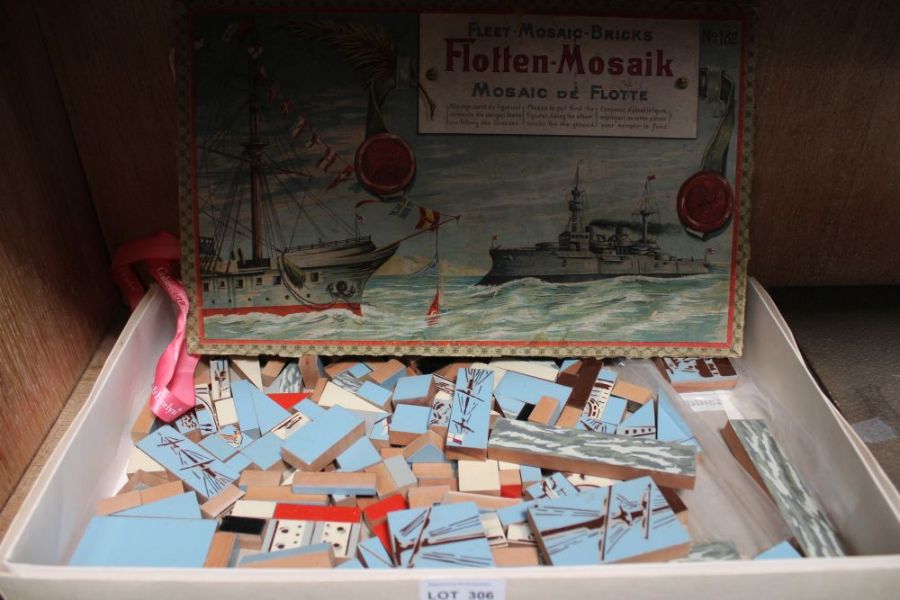 Flotten-Mosaik German Ship Puzzle.