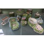 A selection of miniature mosswear