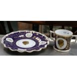 Two limited edition Royal Crown Derby Margaret Thatcher items