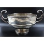 Fordham & Faulkner, An Edwardian silver two handled trophy cup