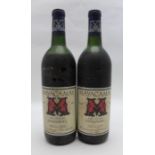 Mayacamas Vineyards California late harvest Zinfandel 1974 16%vol (2)