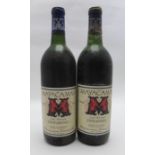 Mayacamas Vineyards California late harvest Zinfandel 1974 16%vol (2)
