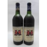 Mayacamas Vineyards California late harvest Zinfandel 1974 16%vol (2)