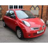 Nissan Micra 1.2 Visa MANUAL 3dr Registration: VK10OSZ , one owner from new, with mileage 15,069,