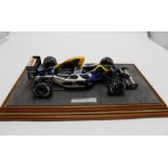 A Trinity model Williams FW14B (exploded view) in amazing display case