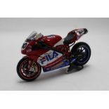 A signed MINICHAMPS - DUCATI - 999R F03 DUCATI FILA TEAM N 100 SUPERBIKE 2003 NEIL HODGSON