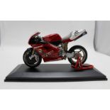 Carl Fogarty Ducati 916 with Carl Fogarty signature 17cm x 10cm