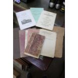 A selection of vintage Sales particulars to include the entire "Welcome Estate" together with local