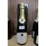 Canard Duchene Champagne (boxed), 1 bottle, Coned d'Arcos Spanish Sparkling, 1 bottle (2)