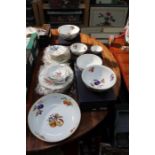 An extensive selection of unused Royal Worcester Evesham bowls, some retaining original packaging