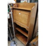 A first quarter 20th century mahogany students desk / bookcase