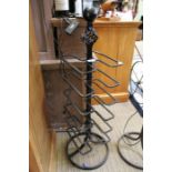 Robert Welch wrought iron 12 wine bottle holder