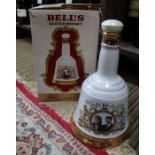 1986 Bells Decanter for Marriage of Andrew and Sarah (boxed)