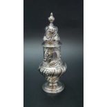 William Day, an early George III silver sugar caster, London 1761, 294g