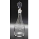 An 18th century decanter with original stopper circa 1770