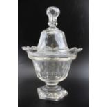 An early Victorian Lidded Sweetmeat Jar Circa 1840