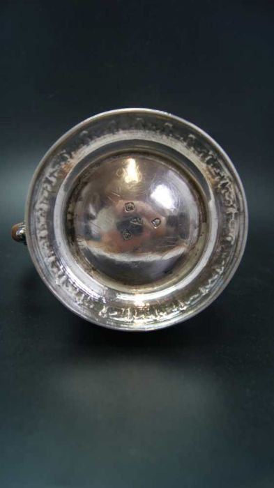 Jacob Marsh, an early George III silver coffee pot, embossed decoration, - Image 3 of 8