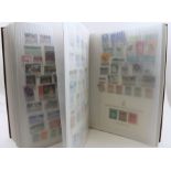 Large stockbook, many hundreds of World stamps