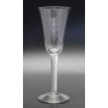 An 18th century air twist Ale glass, circa 1760