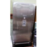 A Hotpoint Ultima frost free silver finished fridge freezer